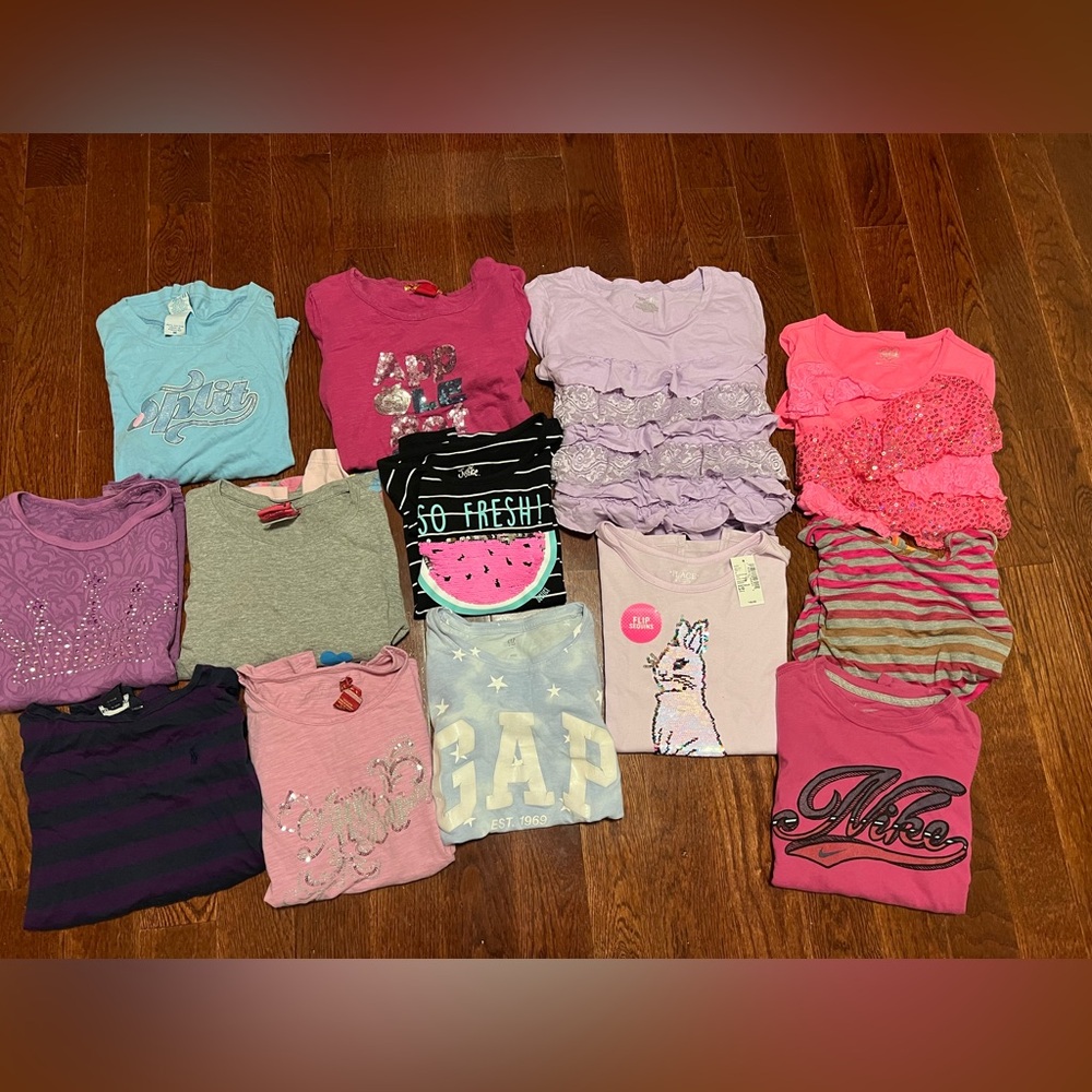 🚫SOLD🚫- Lot of 13 pc girls clothing size 10/12